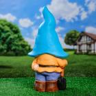 Садовая фигура из полистоуна «Гном лесной», 50×20×25 см - Фото 9