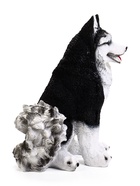 Садовая фигура из полистоуна «Хаски», 37×20×27 см - Фото 3