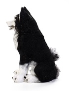 Садовая фигура из полистоуна «Хаски», 37×20×27 см - Фото 5