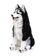 Садовая фигура из полистоуна «Хаски», 37×20×27 см - Фото 6