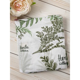 

Наволочка к подушке для беременных Soft Collection, размер 35×340 см, папоротники