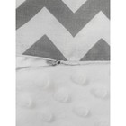 Подушка для беременных анатомическая, размер 72 × 340 см, зигзаг, серый   4791927 - Фото 2