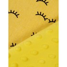 Подушка для беременных анатомическая, размер 72 × 340 см, реснички, жёлтый - Фото 2