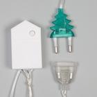 УЦЕНКА Гирлянда «Бахрома» 2.7×0.9 м с насадками «Месяц», IP20, прозрачная нить, 138 LED, свечение белое, 8 режимов, 220 В 4819495