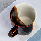 Чашка "Офисная", бело-коричневая, 0.4 л - Фото 4