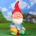Садовая фигура "Гном Йог", разноцветная, 44 см, микс - Фото 5