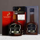 Подарочный набор «Честь и мужество»: гель для душа коньяк 250 мл и мыло для рук, Чистое счастье - Фото 1