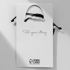 Браслеты парные «Неразлучники. Клевер», L=12.5 см, набор 2 шт. чёрный, белые - Фото 5