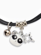 Браслеты парные «Неразлучники» панды, чёрно-коричневые, L=12.5 см - Фото 5