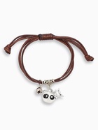 Браслеты парные «Неразлучники» панды, чёрно-коричневые, L=12.5 см - Фото 3