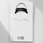 Браслеты парные «Неразлучники» ключик, цвет чёрный, L=12.5 см - Фото 6