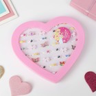 Кольцо детское «Ассорти» птички, бабочки, форма МИКС, цвет МИКС, безразмерное (комплект 10 шт) - фото 22574653