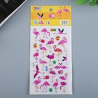 Наклейка пластик "Фламинго" МИКС 21х9,5 см - Фото 5