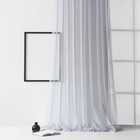Тюль «Вудсток», размер 300х270 см, цвет серый - фото 301482914