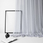Тюль «Вудсток», размер 300х270 см, цвет серый - Фото 2