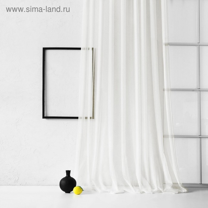 Тюль «Грик», размер 300х270 см, цвет айвори - Фото 1