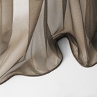 Портьера «Грик», размер 500 х 270 см, цвет коричневый - Фото 3