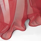 Тюль «Грик», размер 300х270 см, цвет бордовый - Фото 3