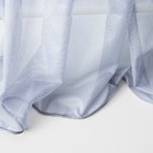 Портьера «Лайнс», размер 300 х 270 см, цвет серый - Фото 3