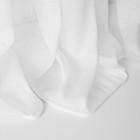 Портьера «Лоунли», размер 300 х 270 см, цвет белый - Фото 3