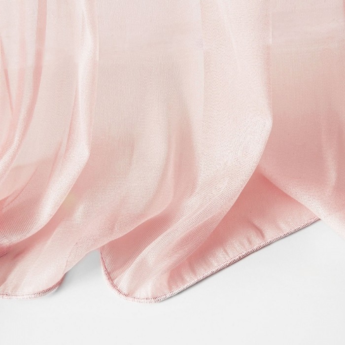 Портьера «Лоунли», размер 300 х 270 см, цвет розовый - фото 1927533396