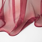 Тюль «Стори», размер 300х270 см, цвет бордовый - Фото 3