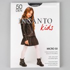 Колготки детские Micro, цвет чёрный (nero), рост 128-134 см - Фото 3