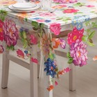 Клеёнка на стол Доляна «Сад», ширина 137 см, толщина 0.08 мм, рулон 30 м - Фото 2