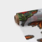 Клеёнка на стол Доляна «Маки», ширина 137 см, толщина 0.08 мм, рулон 30 м - Фото 4