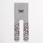 Колготки Крошка Я «Гепард», цвет серый, рост 86-92 см 4471559