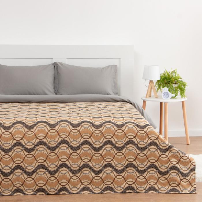 Покрывало гобеленовое Этель «Волны» 140×200 см - Фото 1