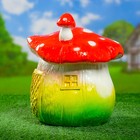 Садовая фигура "Гриб-дом" 21х22х26см - Фото 2