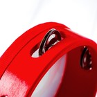 Музыкальная игрушка «Бубен» 4,5×15×15 см - Фото 3