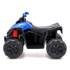 Электромобиль «Квадроцикл», 2 мотора, цвет синий - фото 3849557