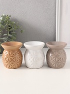 Аромалампа для эфирных масел «Рисунок из треугольников», керамика, 7.5×6.5×6.5 см, МИКС - Фото 2