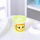 Поильник детский «Львенок Лео», с твёрдым носиком, 200 мл, цвет желтый 3721467