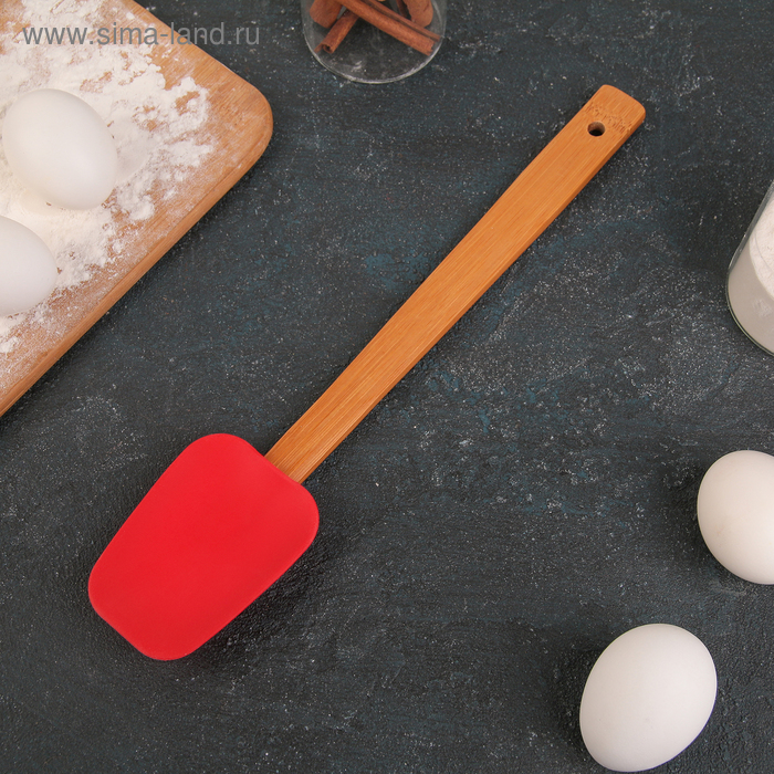 Лопатка Доляна «Домашний помощник», 30.5 см, цвет МИКС - Фото 1