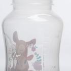 Бутылочка для кормления «Оленята: мамы и малыши», классическое горло, 250 мл., от 0 мес., приталенная, с ручками - Фото 6