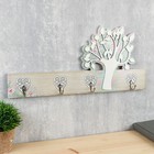 Крючки декоративные дерево "Цветущее дерево" 20,8х45х4 см 4645529 - фото 16571451