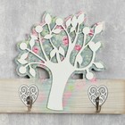 Крючки декоративные дерево "Цветущее дерево" 20,8х45х4 см 4645529 - фото 16571453