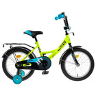 Велосипед 16" Novatrack Vector, 2020, цвет салатовый - Фото 1