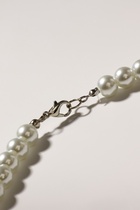 Набор 3 предмета: серьги, бусы, браслет, белый, 40-45 см - Фото 3