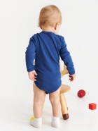 Боди для мальчика «Крошка Я. Любимчик девчонок», рост 62-68 см, белое, синее - Фото 12