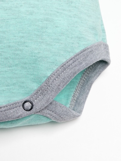 Боди для мальчика «Крошка Я. Красавчик», рост 62-68 см, голубое