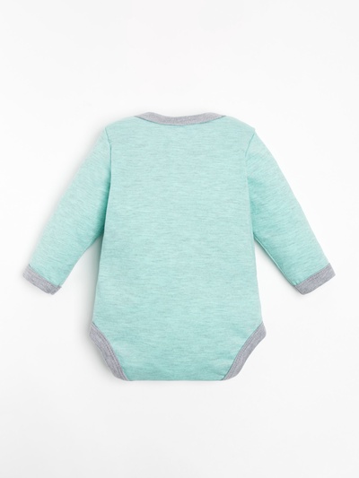 Боди для мальчика «Крошка Я. Красавчик», рост 62-68 см, голубое