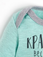 Боди для мальчика «Крошка Я. Красавчик», рост 62-68 см, голубое - Фото 9