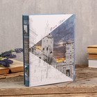Фотоальбом на 100 фото 10х15 см "Ночь, улица, фонарь" в коробке, зол.обвод МИКС 26х20х5,5 см   46326 - фото 21026717