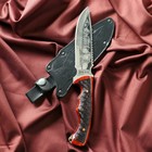 Нож кавказский, туристический "Викинг" с ножнами, сталь - 40х13, жженый орех, 14.5 см - Фото 1