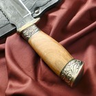 Нож кавказский, туристический "Викинг" с ножнами, гардой, сталь - 40х13, 14.5 см - Фото 4