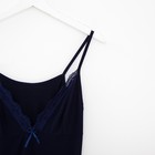 Ночная сорочка женская, цвет тёмно-синий, размер 54 - Фото 7